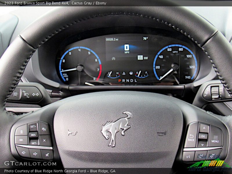 Cactus Gray / Ebony 2023 Ford Bronco Sport Big Bend 4x4