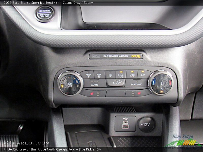 Cactus Gray / Ebony 2023 Ford Bronco Sport Big Bend 4x4