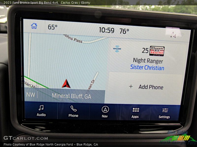 Cactus Gray / Ebony 2023 Ford Bronco Sport Big Bend 4x4