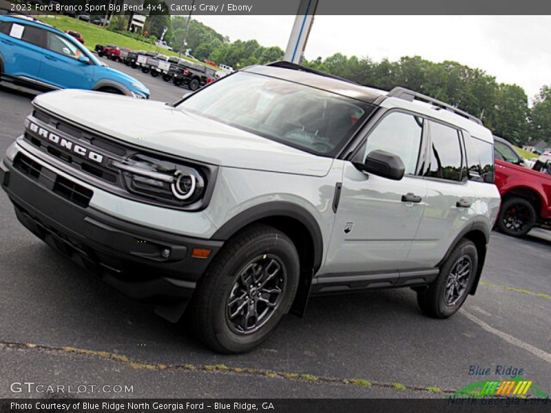 Cactus Gray / Ebony 2023 Ford Bronco Sport Big Bend 4x4