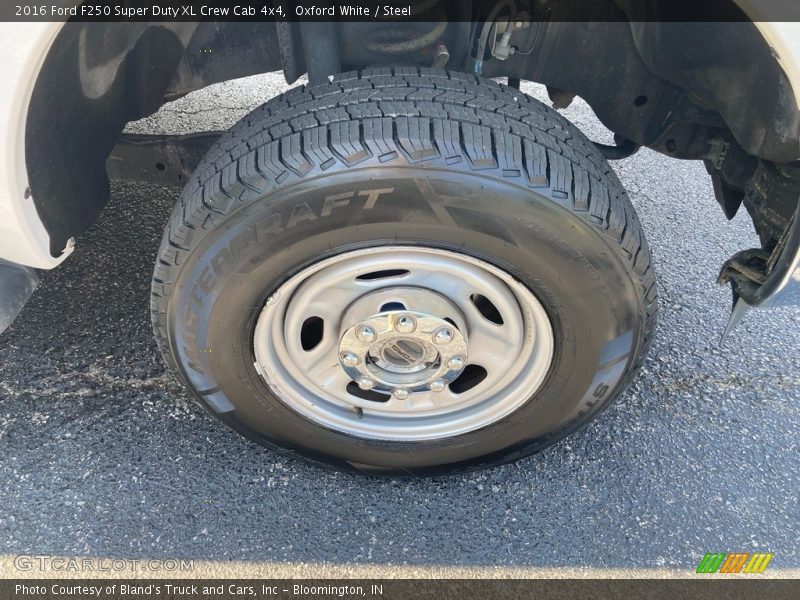 Oxford White / Steel 2016 Ford F250 Super Duty XL Crew Cab 4x4