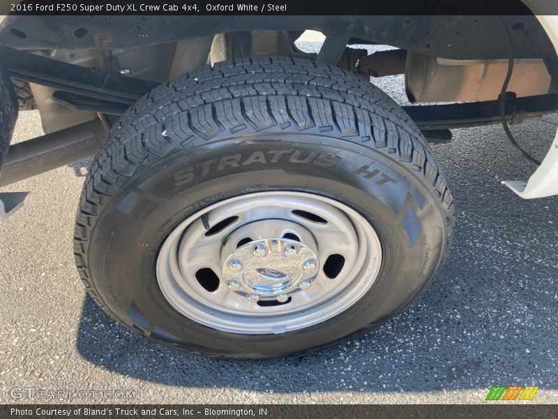 Oxford White / Steel 2016 Ford F250 Super Duty XL Crew Cab 4x4