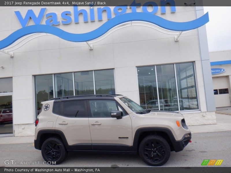 Mojave Sand / Black 2017 Jeep Renegade Deserthawk 4x4