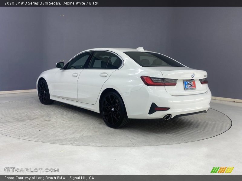 Alpine White / Black 2020 BMW 3 Series 330i Sedan