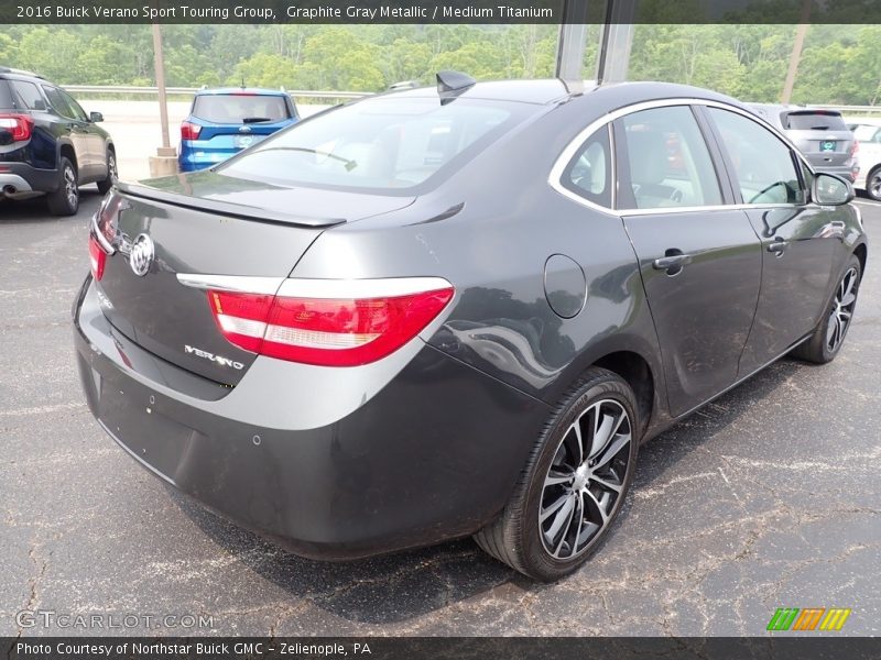 Graphite Gray Metallic / Medium Titanium 2016 Buick Verano Sport Touring Group