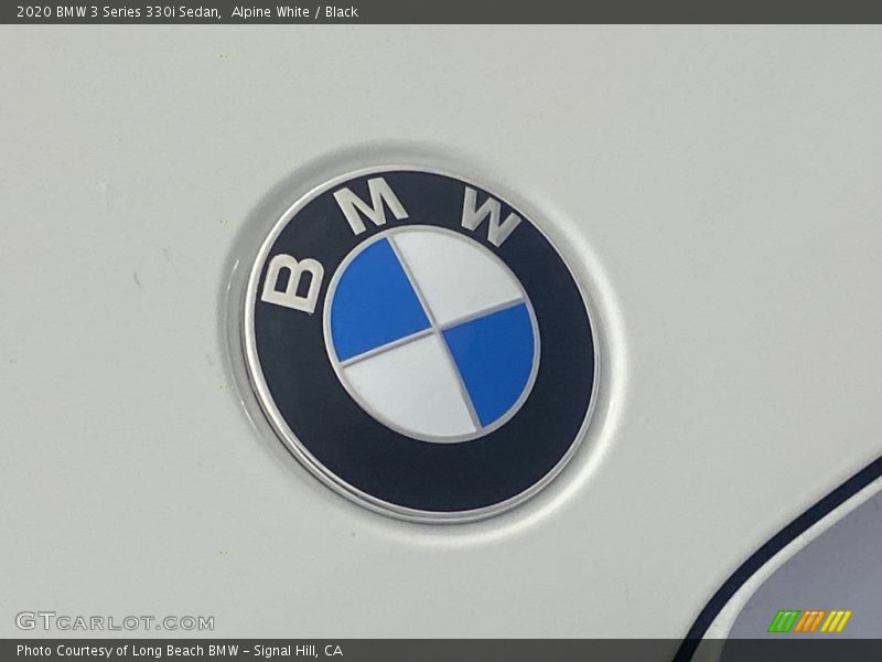 Alpine White / Black 2020 BMW 3 Series 330i Sedan