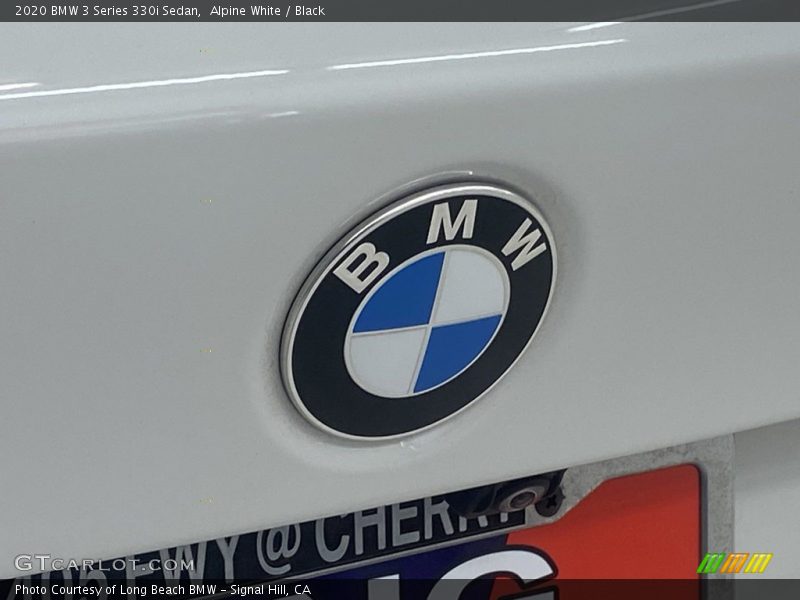 Alpine White / Black 2020 BMW 3 Series 330i Sedan