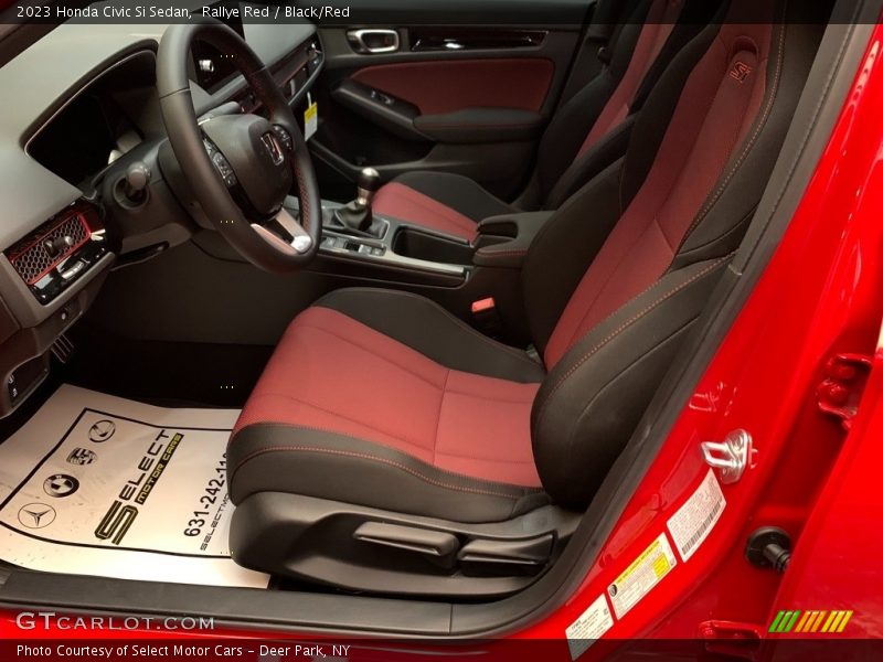 Front Seat of 2023 Civic Si Sedan
