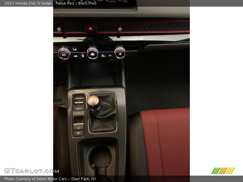 Rallye Red / Black/Red 2023 Honda Civic Si Sedan