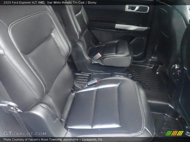 Star White Metallic Tri-Coat / Ebony 2020 Ford Explorer XLT 4WD