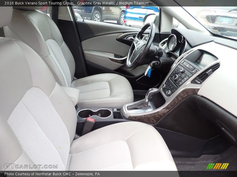 Front Seat of 2016 Verano Sport Touring Group