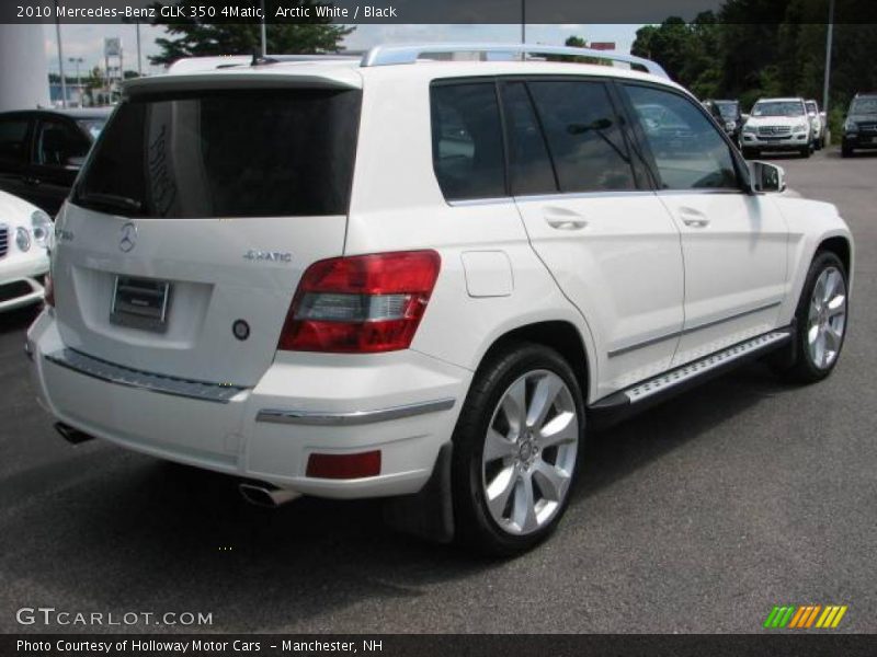 Arctic White / Black 2010 Mercedes-Benz GLK 350 4Matic