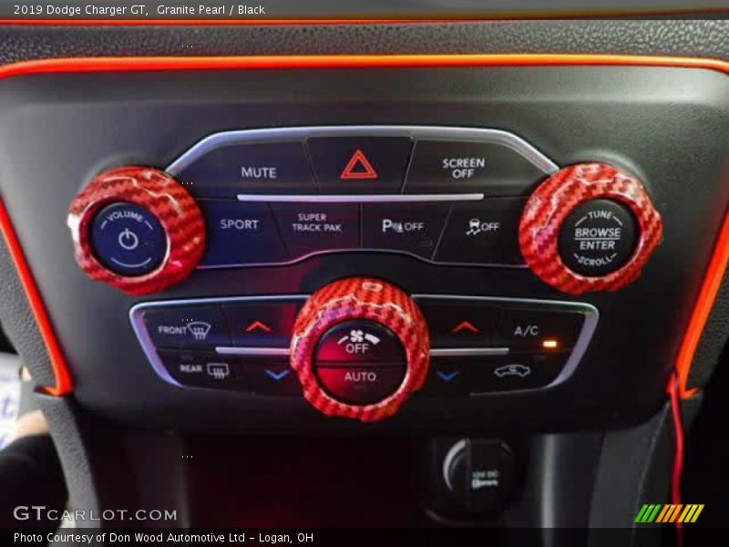 Granite Pearl / Black 2019 Dodge Charger GT