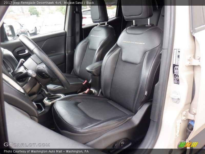 Front Seat of 2017 Renegade Deserthawk 4x4