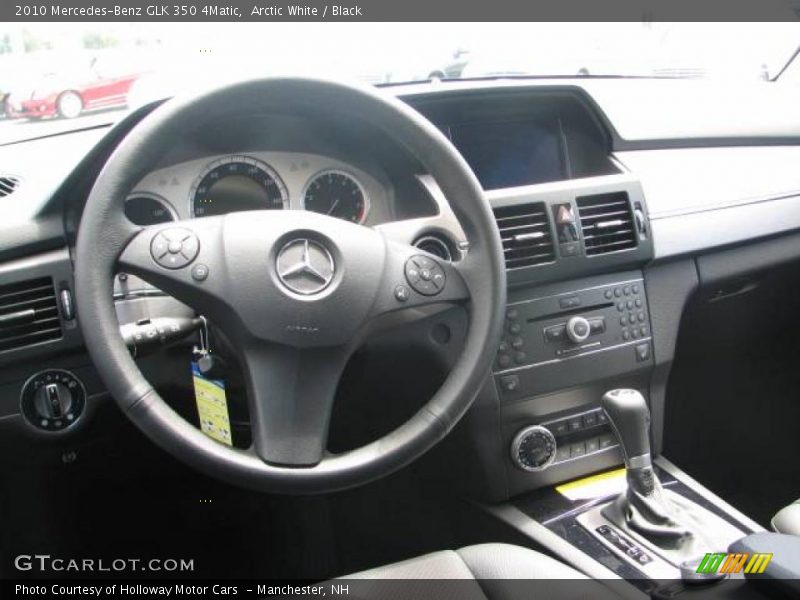 Arctic White / Black 2010 Mercedes-Benz GLK 350 4Matic