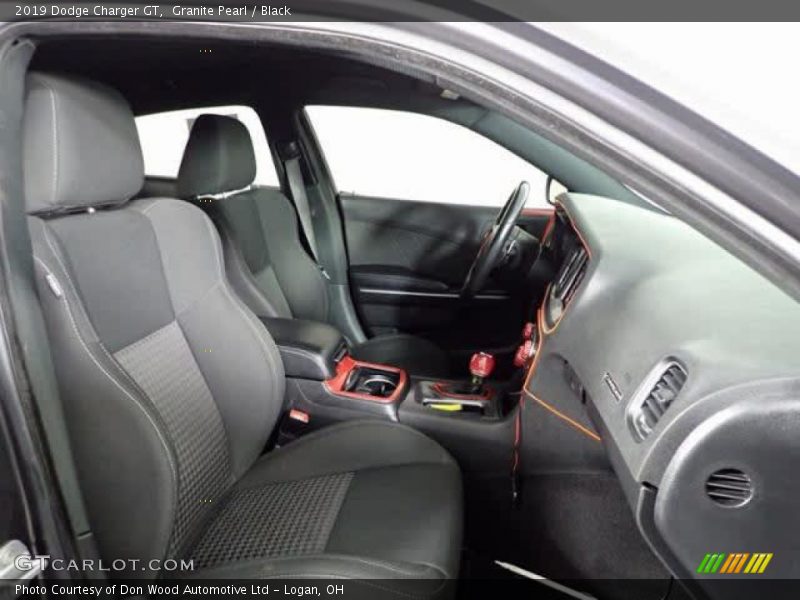 Granite Pearl / Black 2019 Dodge Charger GT