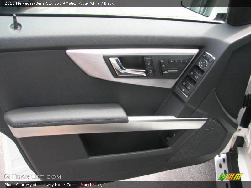 Arctic White / Black 2010 Mercedes-Benz GLK 350 4Matic