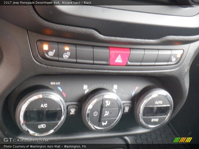 Controls of 2017 Renegade Deserthawk 4x4