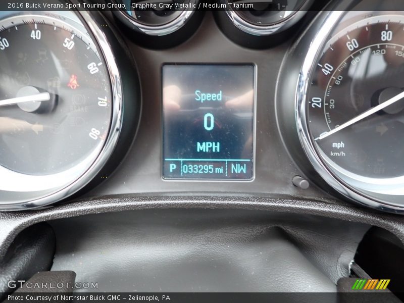  2016 Verano Sport Touring Group Sport Touring Group Gauges