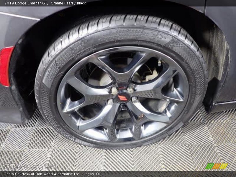 Granite Pearl / Black 2019 Dodge Charger GT