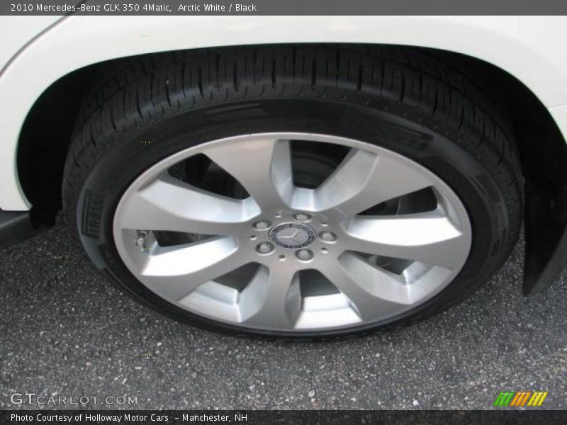 Arctic White / Black 2010 Mercedes-Benz GLK 350 4Matic