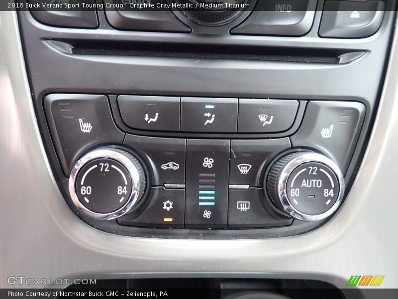 Controls of 2016 Verano Sport Touring Group