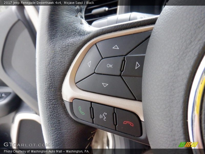 2017 Renegade Deserthawk 4x4 Steering Wheel