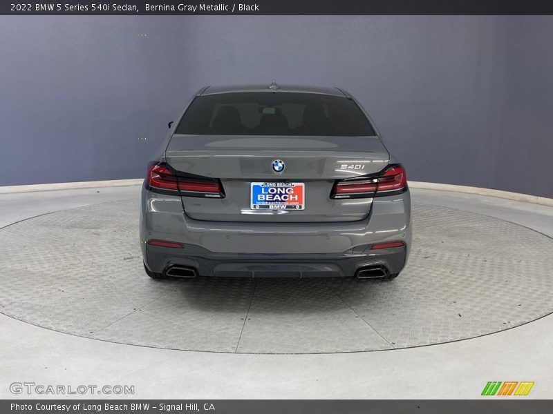Bernina Gray Metallic / Black 2022 BMW 5 Series 540i Sedan