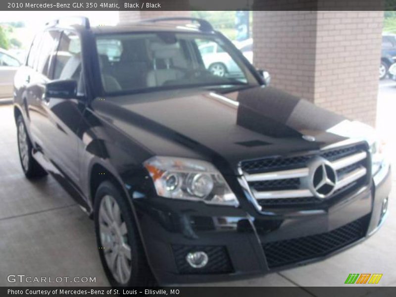 Black / Black 2010 Mercedes-Benz GLK 350 4Matic