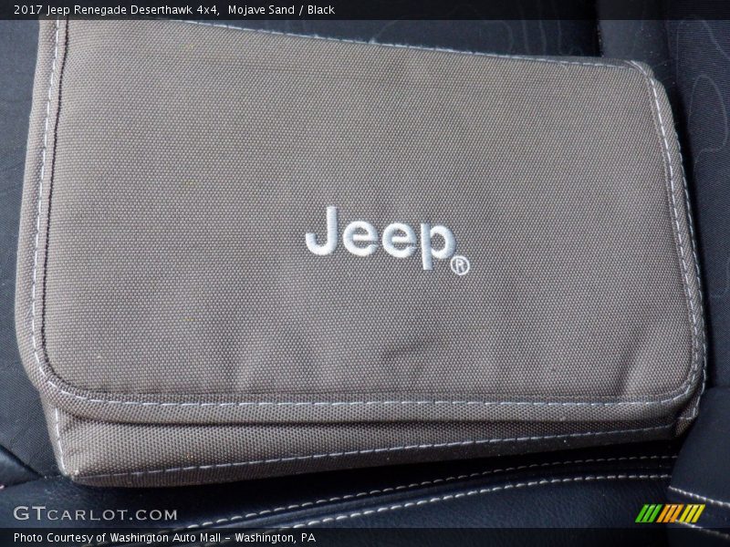 Mojave Sand / Black 2017 Jeep Renegade Deserthawk 4x4
