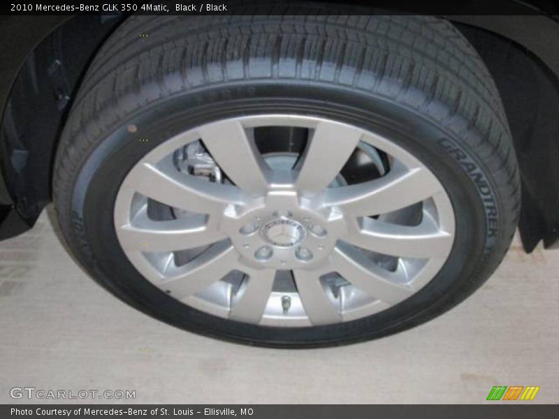 Black / Black 2010 Mercedes-Benz GLK 350 4Matic