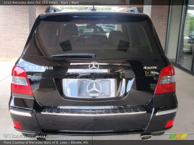 Black / Black 2010 Mercedes-Benz GLK 350 4Matic