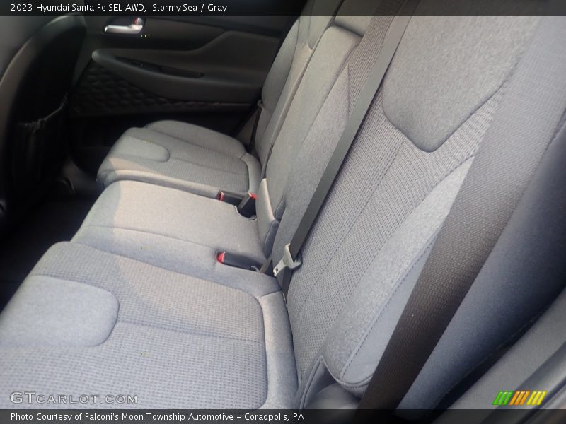 Stormy Sea / Gray 2023 Hyundai Santa Fe SEL AWD