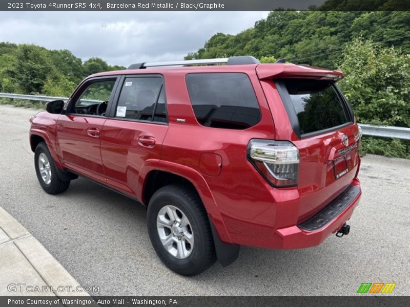  2023 4Runner SR5 4x4 Barcelona Red Metallic