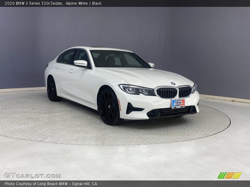 Alpine White / Black 2020 BMW 3 Series 330i Sedan