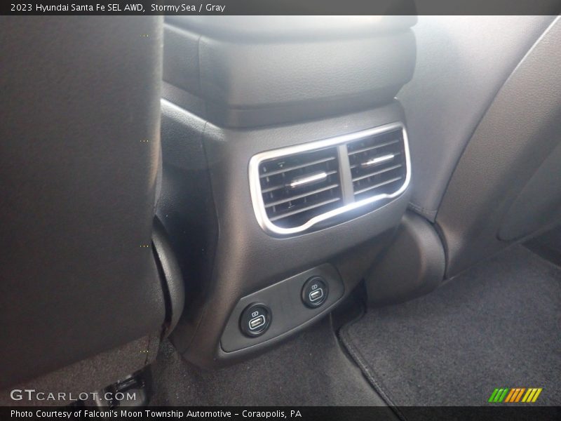 Stormy Sea / Gray 2023 Hyundai Santa Fe SEL AWD
