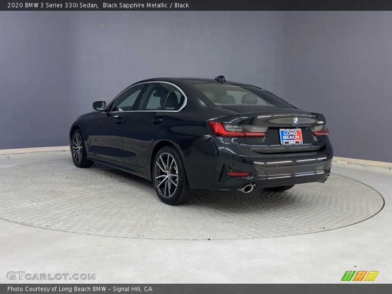 Black Sapphire Metallic / Black 2020 BMW 3 Series 330i Sedan