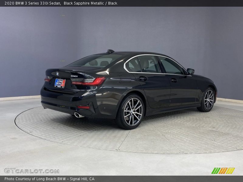 Black Sapphire Metallic / Black 2020 BMW 3 Series 330i Sedan