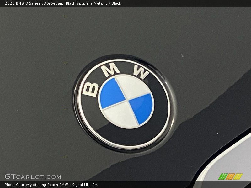 Black Sapphire Metallic / Black 2020 BMW 3 Series 330i Sedan