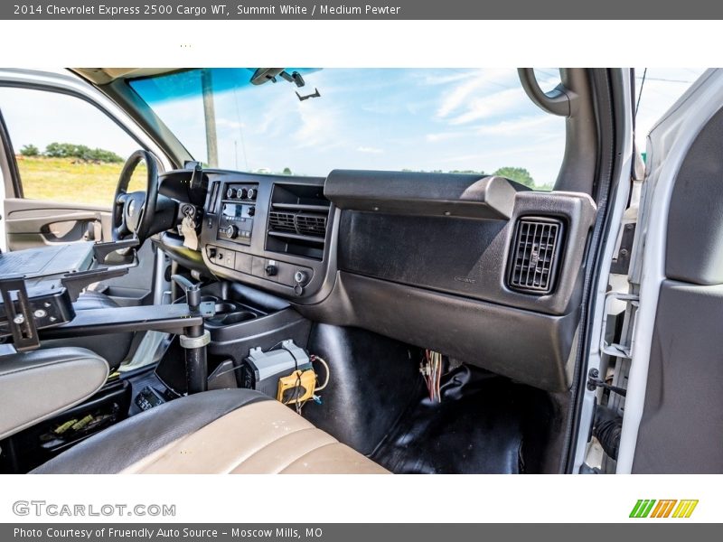 Summit White / Medium Pewter 2014 Chevrolet Express 2500 Cargo WT
