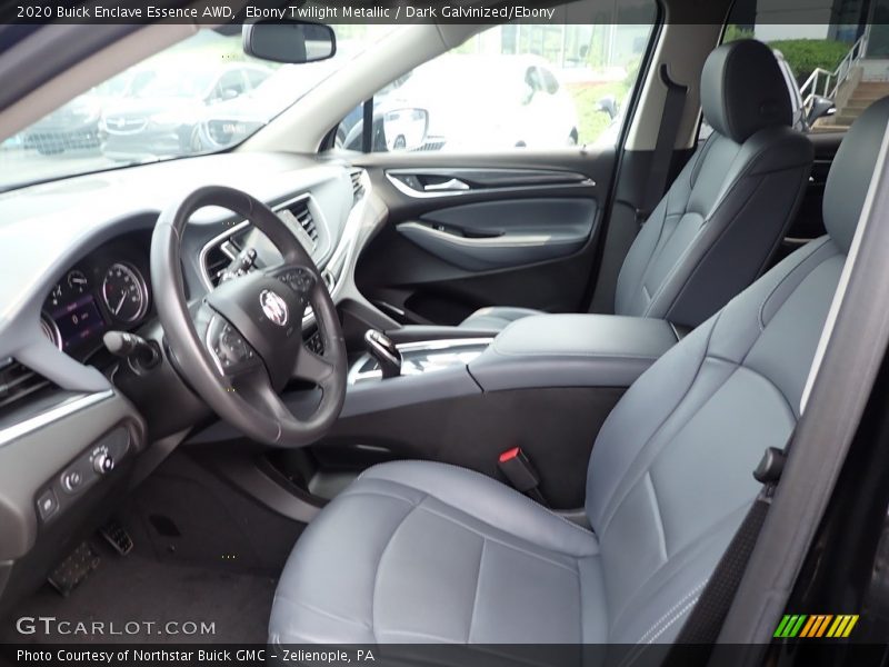 Front Seat of 2020 Enclave Essence AWD