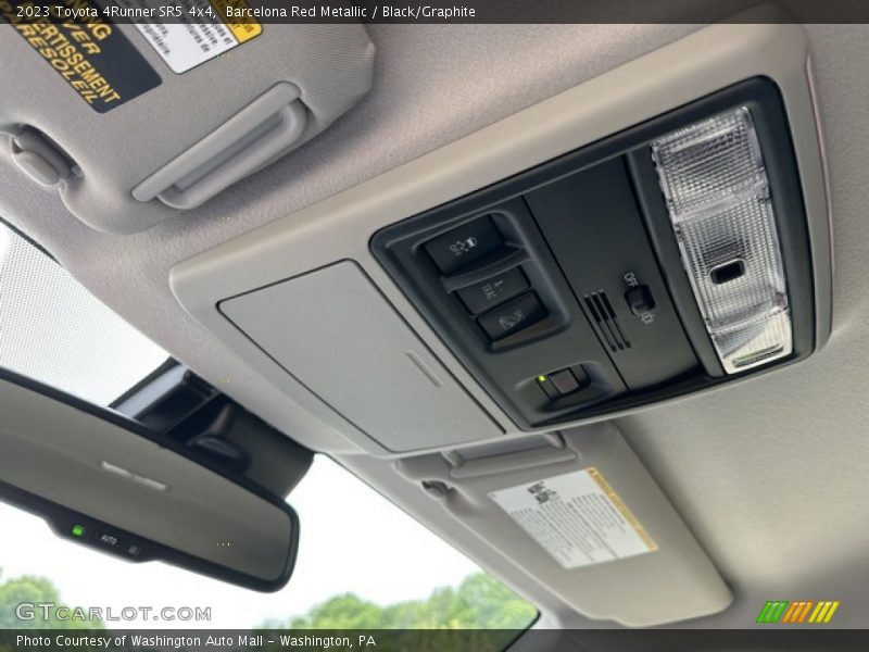 Controls of 2023 4Runner SR5 4x4