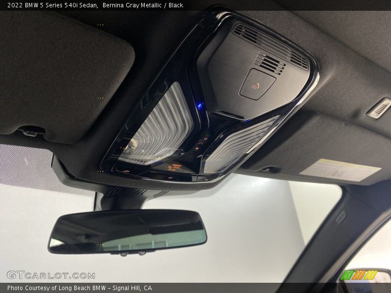 Bernina Gray Metallic / Black 2022 BMW 5 Series 540i Sedan