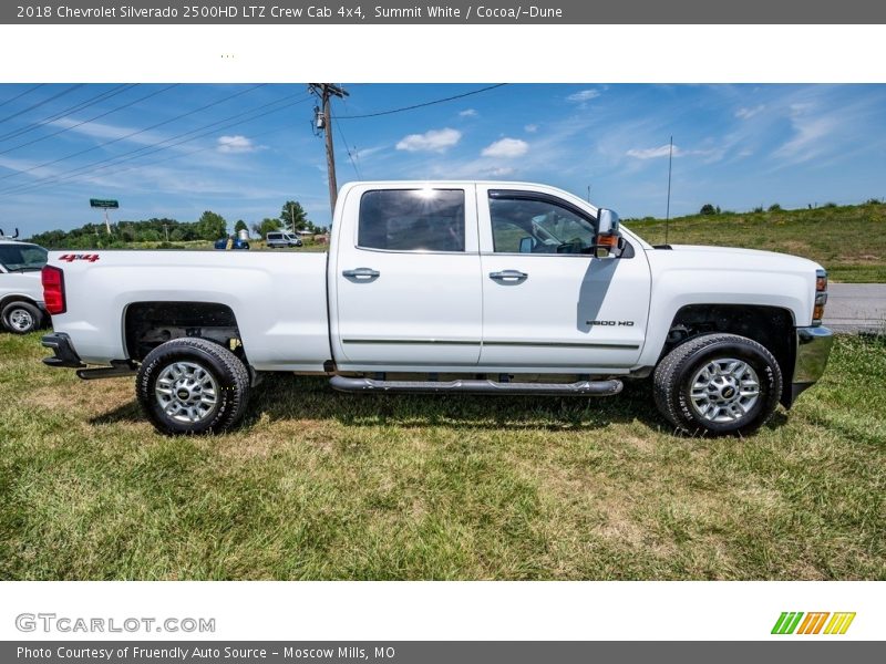  2018 Silverado 2500HD LTZ Crew Cab 4x4 Summit White