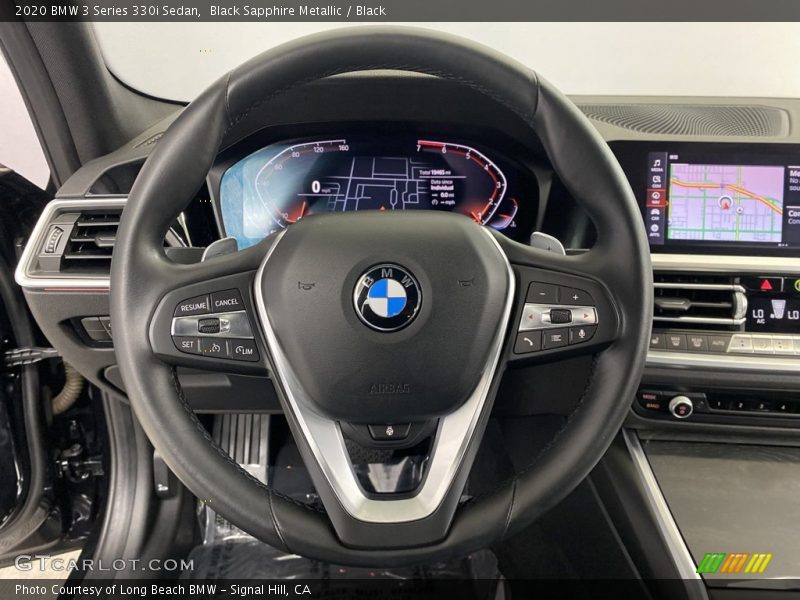 Black Sapphire Metallic / Black 2020 BMW 3 Series 330i Sedan