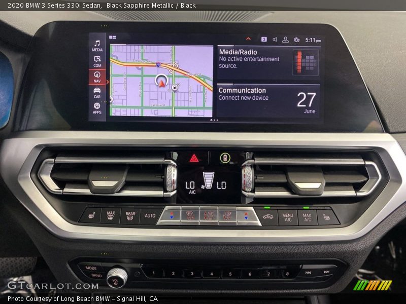 Black Sapphire Metallic / Black 2020 BMW 3 Series 330i Sedan
