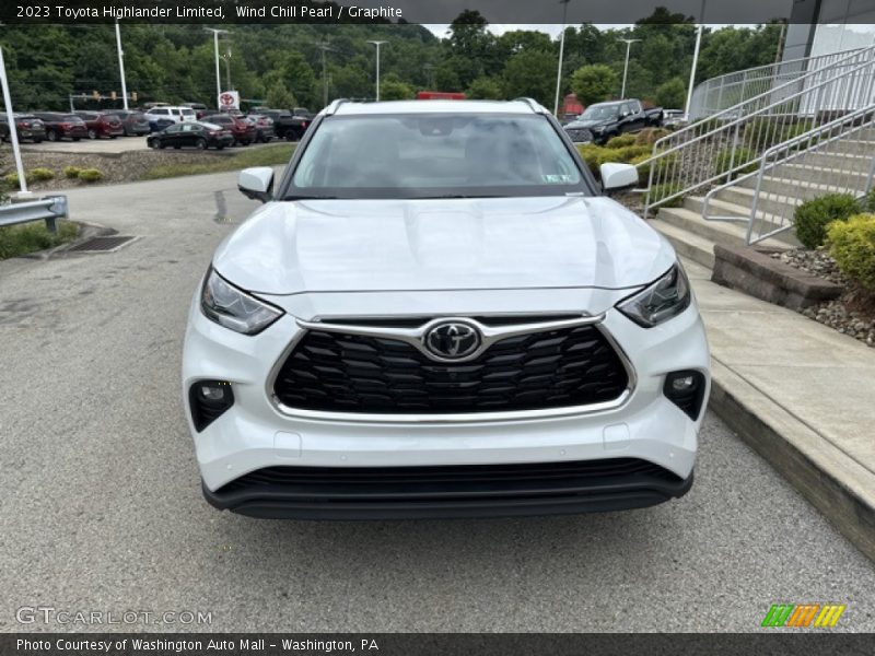 Wind Chill Pearl / Graphite 2023 Toyota Highlander Limited