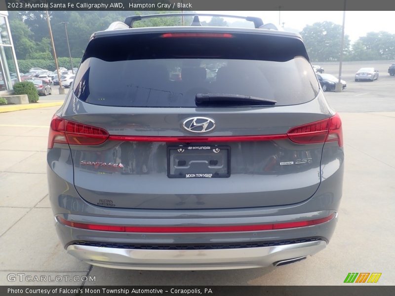 Hampton Gray / Black 2023 Hyundai Santa Fe Calligraphy AWD