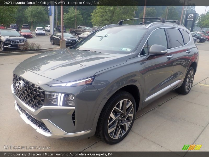 Hampton Gray / Black 2023 Hyundai Santa Fe Calligraphy AWD