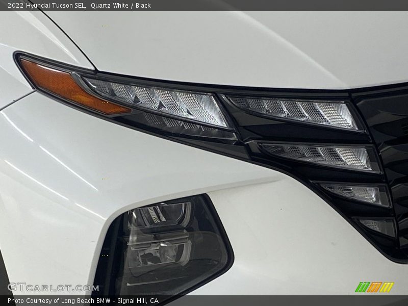 Quartz White / Black 2022 Hyundai Tucson SEL